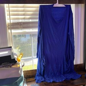 Adorable royal blue tunic dress